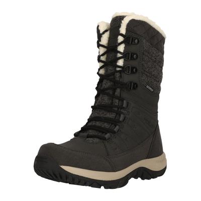 Stiefel MOLS "Bakan", Damen, Gr. 36, grau (dunkelgrün), Kunstfaser, Lederimitat, Schuhe Stiefel, mit wasserdichtem Materisl