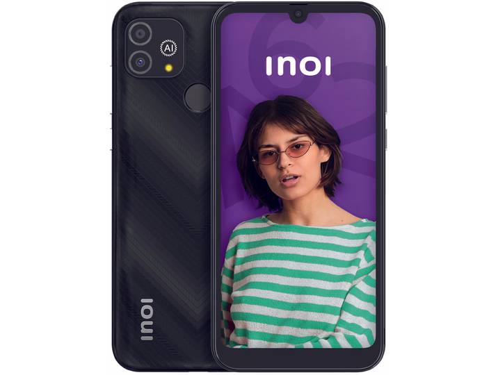 INOI A62 - 64 GB, Black, 6.1 , 13 MP Smartphone 64GB – Inoi Smartphone – schwarz