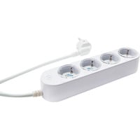 Steckdosenleiste Power Strip 4 Gen4 weiß, 1,5 Meter Kabel, mit Energiemessung