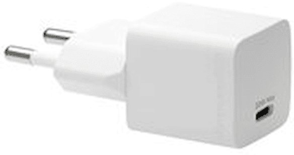 Re-charge - Bulk - Wall Charger GaN - USB-C 20W EU, White