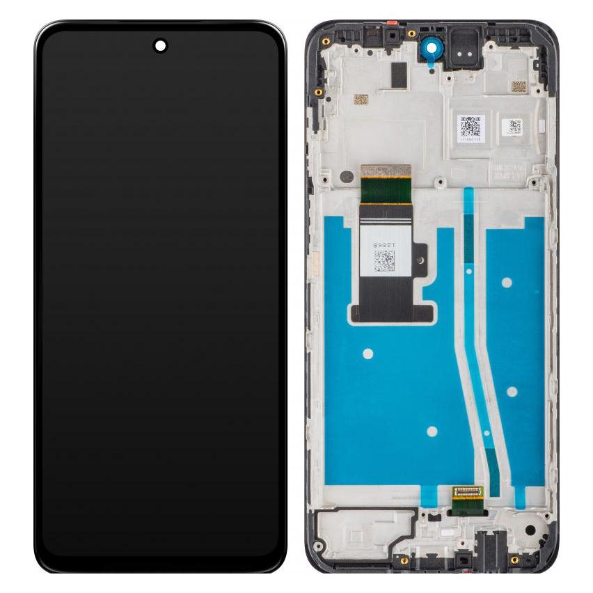 Motorola Display Unit für Moto G53, Schwarz (Display, Motorola Moto G53) (5D68C22150)