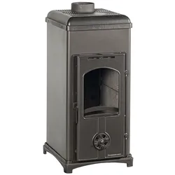 9005 Anthrazit  – Eleganz und Effizienz in Einem, Leistung: 6,4 kW, Kaminofen, Schwedenofen