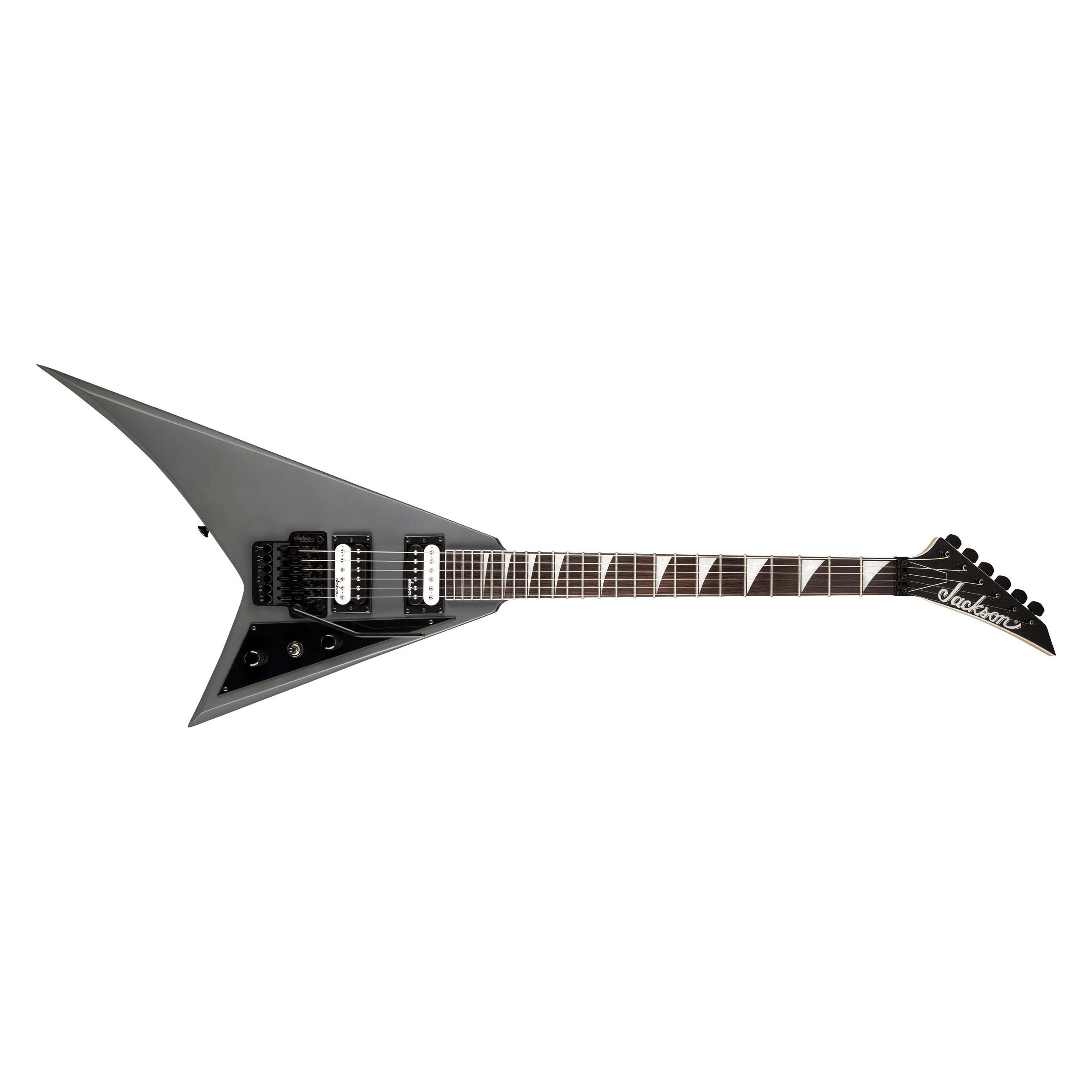 Jackson JS32 Rhoads Electric Guitar, Satin Gray (E-Gitarre, Ahorn) (61561236)