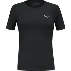 SALEWA Damen Shirt PUEZ SPORTY DRY W T-SHIRT, Größe 40 in Schwarz Schwarz