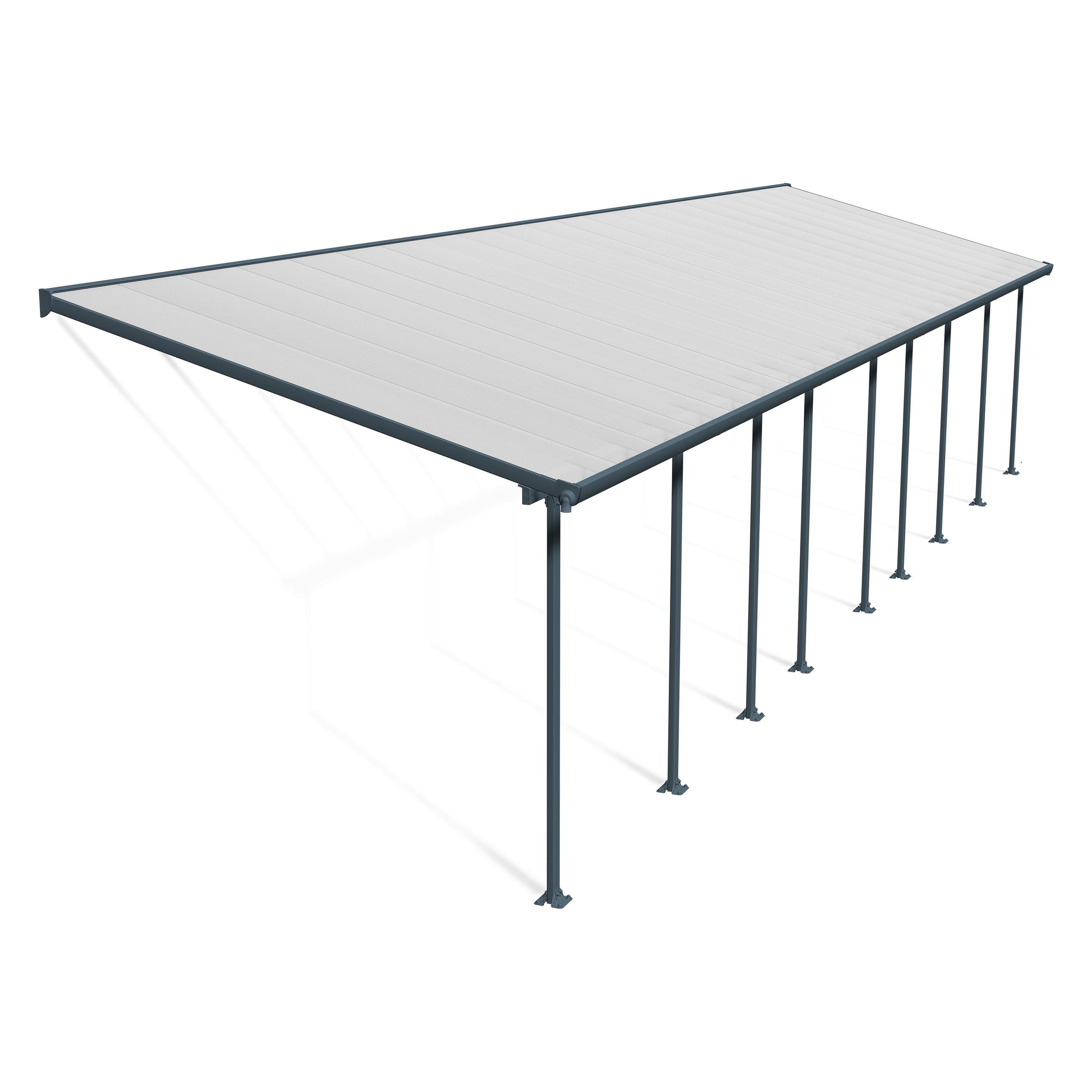 Canopia Terrassenüberdachung Feria 294x1340cm Grau (47147602)