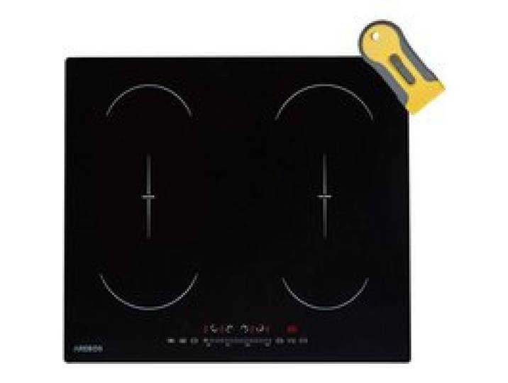 AREBOS Table de cuisson à induction 7200 W 4 plans de cuisson avec 2 doubles zones flexibles