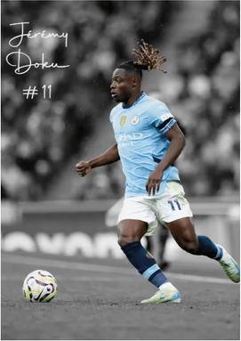 Inspire Picks Famous Soccer Player Canvas Poster Modern Football Wall Art For Home & Living Room Decor 14 20x30cm Unframed