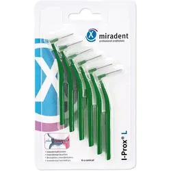 MIRADENT Interdentalbürste I-Prox L 0,7 mm grün