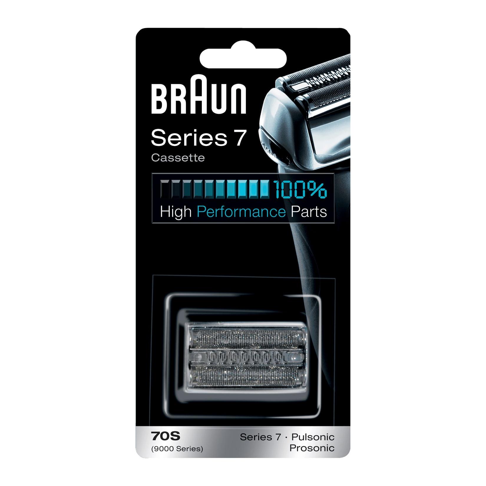 BRAUN Ersatzscherkopf KP 70S Silber NEU