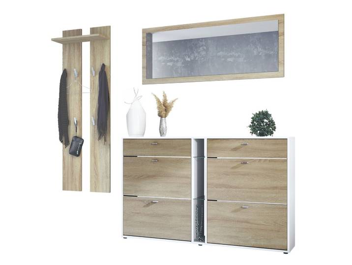GARDEROBE Orlando Eiche sägerau