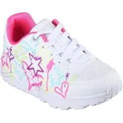 Skechers UNO LITE MY DRIP Sneaker Mädchen | Gr. 38 | weiß - weiß