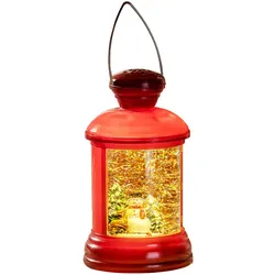 LED-Schneelaterne LEVI - Schneemann