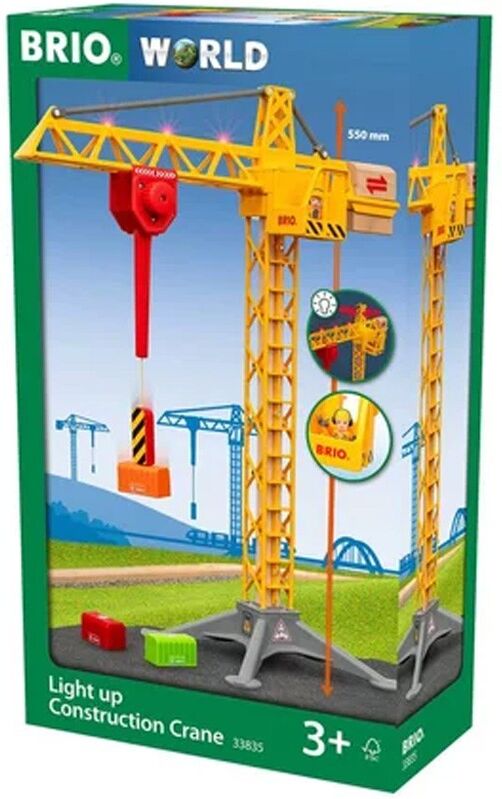 Coffret World : Grande Grue Lumineuse - BRIO