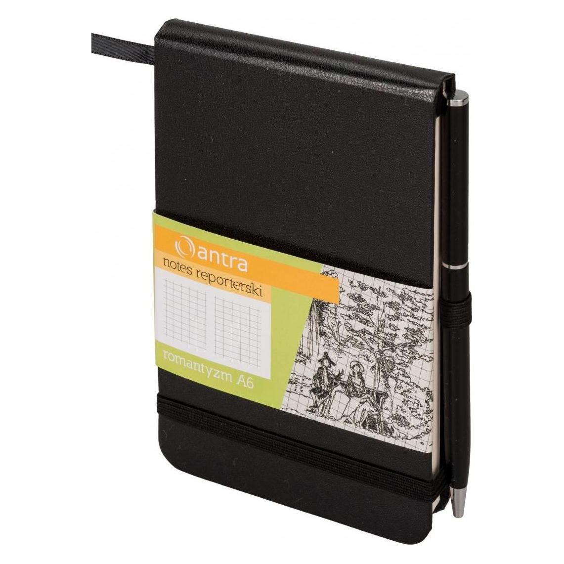Antrax Reporter-Notizbuch A6 Karierte Romantik (244392) (A6, Kariert, Harter Einband) (244392)