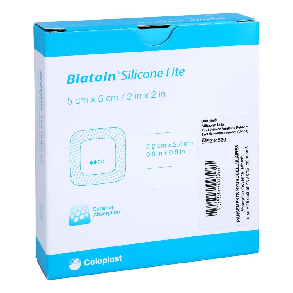 ToRa Pharma GmbH Biatain Sil Lite Sch 5x5cm 17264387