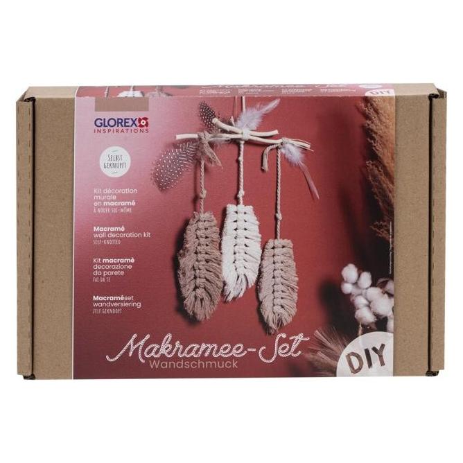 Glorex Bastelset Makramee Wandschmuck (5 1009 01)
