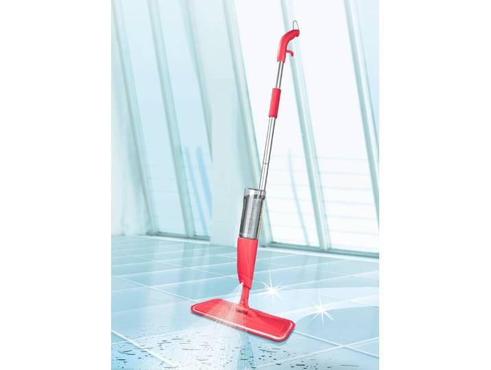 Sprühwischer ideal für die schnelle Reinigung zwischendurch., Rot