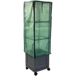 HTI-Living Gewächshaus 30x30x106 cm mit Rollen