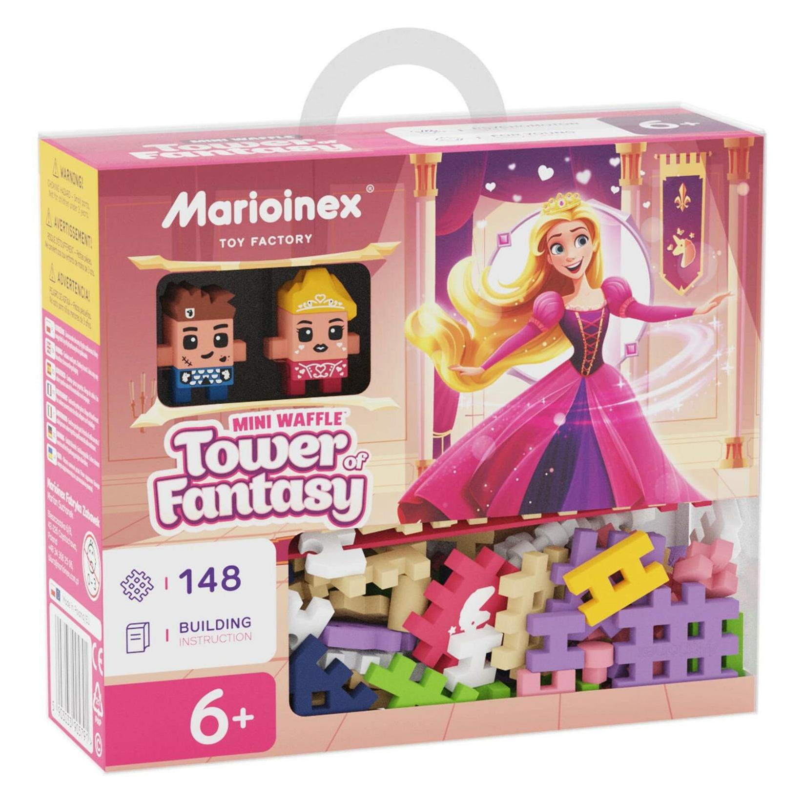 Marioinex Mini-Waffelbausteine 148-teilig im Fantasy Tower Library 905791 (537838)