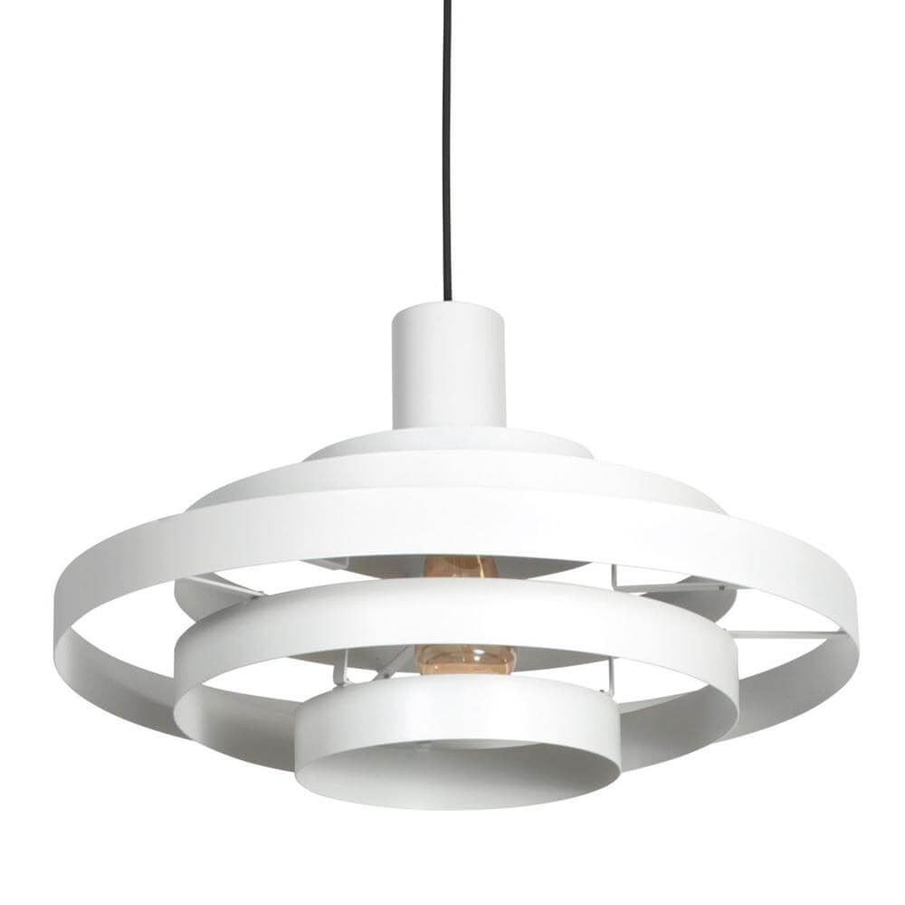 Steinhauer Design hanglamp Halo Cirque wit Ø 50cm