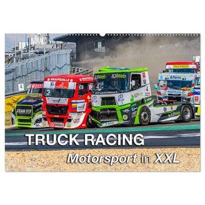 TRUCK RACING - Motorsport in XXL (Wandkalender 2027 DIN A2 quer), CALVENDO Monatskalender
