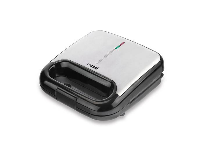 Toaster ROTEL Sandwichtoaster U139CH2 , schwarz, B:27,7cm, Toaster, Toaster