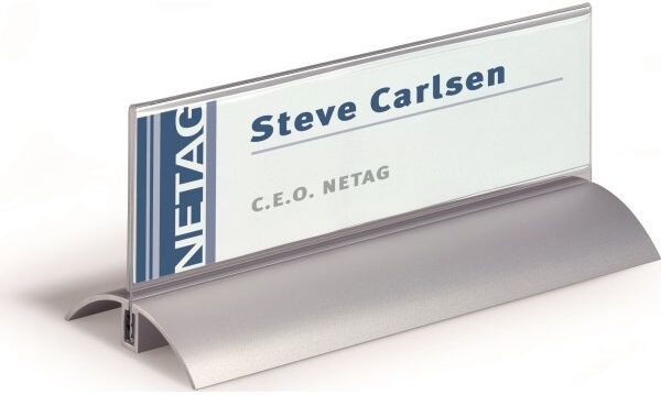 Durable Presenter Bordskilt   61x210 Mm   2 Stk.