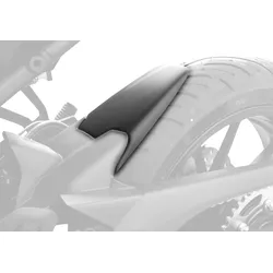 BODYSTYLE Hinterradabdeckungsverlängerung ABS Kunststoff schwarz-matt für HUSQVARNA Norden 901, KTM 790 Adventure, 790 Adventure R, 890 Adventure, 890 Adventure R,890 SMT