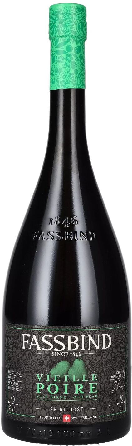 Fassbind Les Vieilles Barriques VIEILLE POIRE 40% Vol. 0,7l