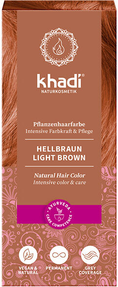 Khadi Natürliche Haarfarbe 100 gr Hellbraun