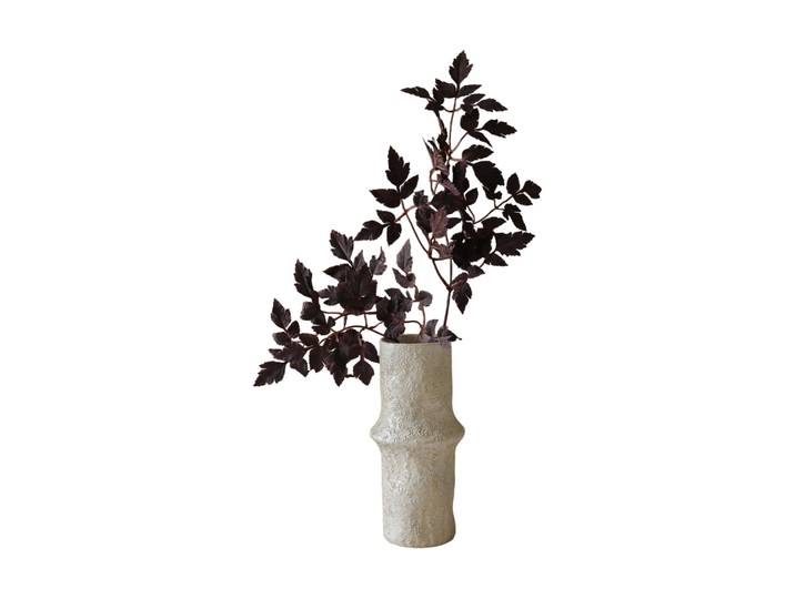 Botané Bouquet artificiel Burgundy Plum Leaves Red, 85 cm, 1 pièce