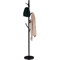 Relaxdays, Garderobe + Kleiderstange, Garderobenständer