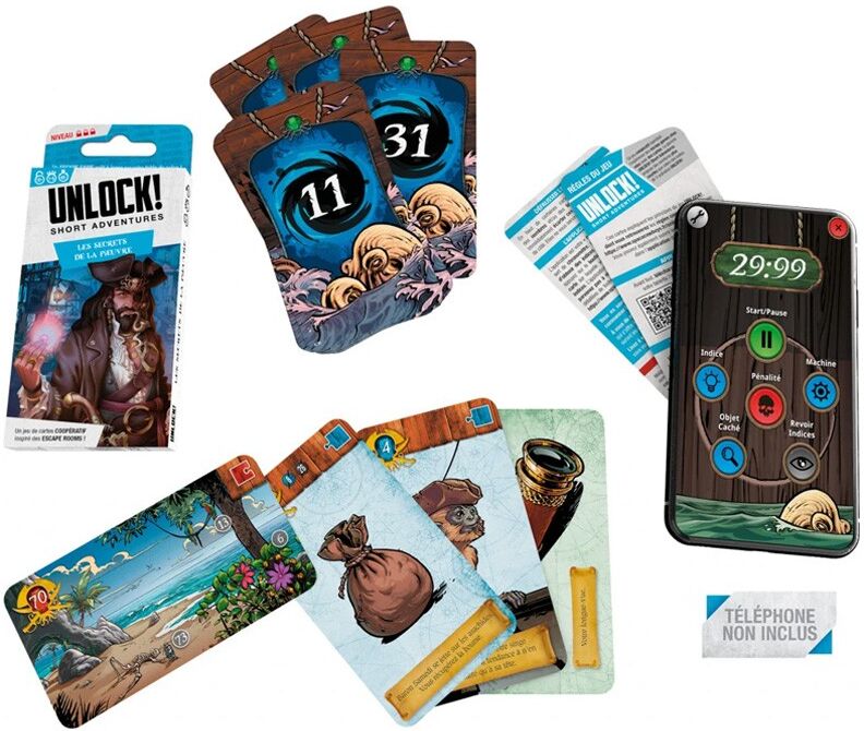 Space Cowboys Unlock ! Short Adventures : Les Secrets de la Pieuvre