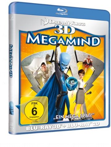 Tom McGrath - Megamind (+ Blu-ray) [Blu-ray 3D] - Preis vom 01.10.2026 17:08:56 h