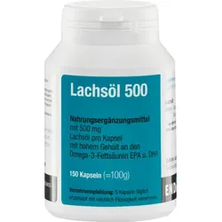 LACHSÖL 500 Weichkapseln 150 St