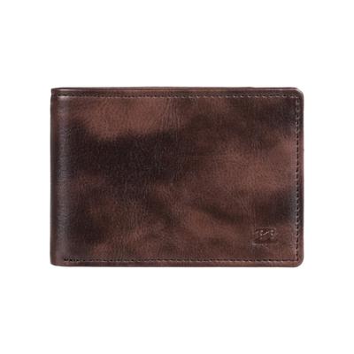 Brieftasche BILLABONG "Vacant Pu", Herren, braun (chocolate), Kunstfaser, Kleinlederwaren Brieftasche