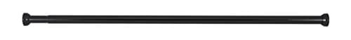 WENKO Telescopische douchestang zwart, aluminium, 70-115 cm