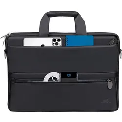 Rivacase 15.6" Notebooktasche. (15.60", Universal), Notebooktasche, Schwarz