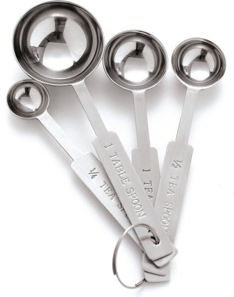 Steel Function Måleskesæt, 4 Stk.