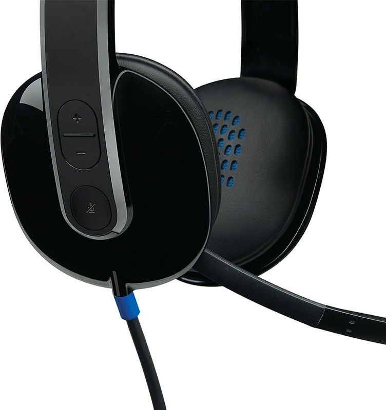 Auriculares Logitech H540 avec microphone, noir