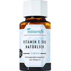NATURAFIT Vitamin E 300 natürlich Kapseln 75 St