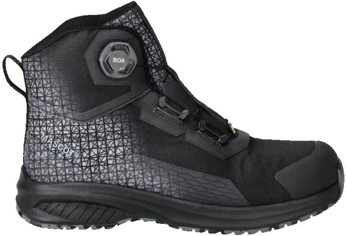 Mascot Sicherheitsstiefel S3S BOA® Fit System schwarz Größe 1045 (F1502-909-09-1045)