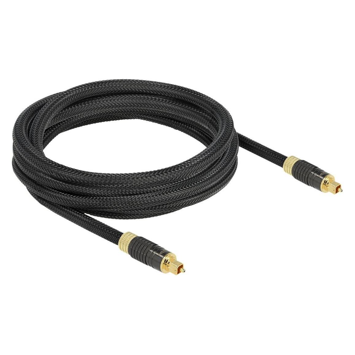 Delock TOSLINK Standard Kabel Stecker (3 m, Toslink Kabel) (86594)