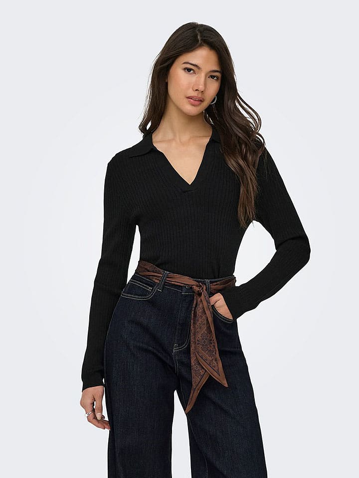 ONLY Longsleeve in Schwarz - M