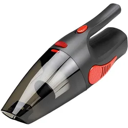 Avizar Kompakter Auto-Staubsauger 80W mit starker Saugkraft, Staubsauger, Schwarz