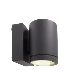 Deko-Light LED Wandaufbauleuchte Mobby II Single 10W 810lm 3000K IP55 Schwarzgrau 731072