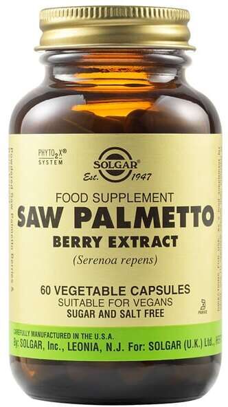 Solgar Saw Palmeto Repens Berries 60 Cápsulas