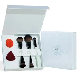 Jessup, Schminkpinsel, Gesichts-Makeup-Pinsel mit Makeup-Schwamm (Set)