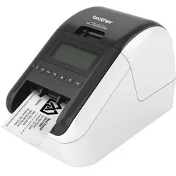 Brother QL-820NWBcVM inkl. 3 Etikettenrollen (300 dpi), Etikettendrucker, Schwarz