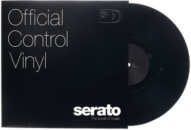 Serato Performance-Serie Vinyl Black Schwarz
